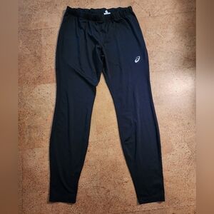 Asics Black Leggings Men's / Woman's XL Great Condition